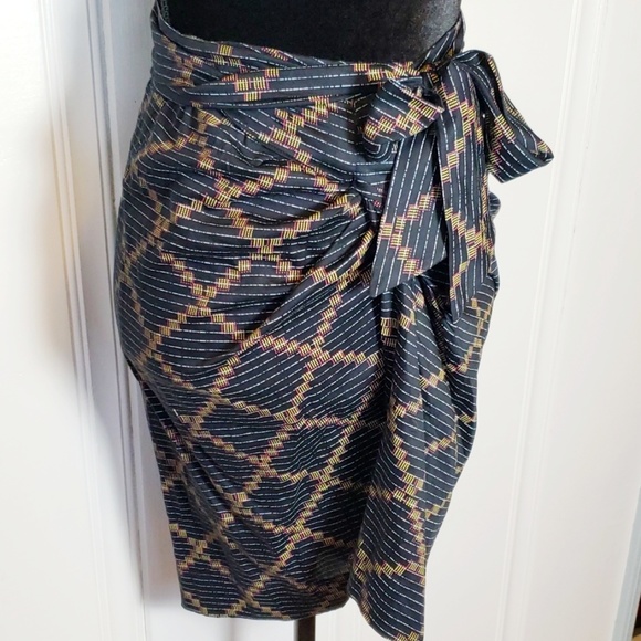 Isabel Marant Etoile Jayda Printed Wrap Skirt - Picture 3 of 8